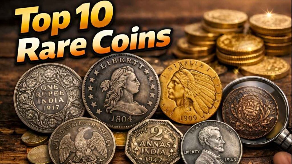 Top 10 Rare Coins of 2026 Worth Millions: Complete Collector’s Value Guide