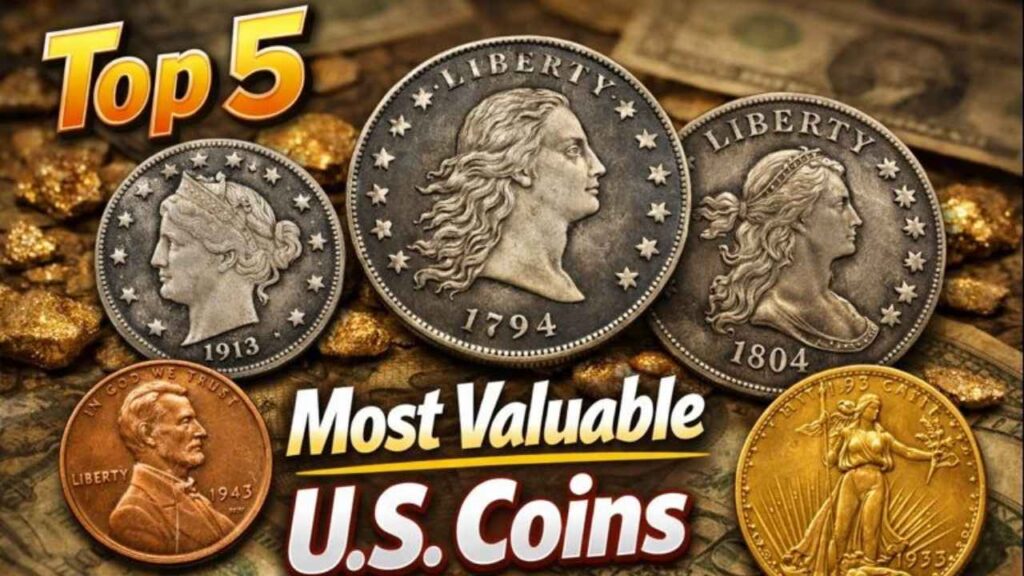 Top 5 Most Valuable U.S. Coins: Rare Pennies and Nickels That Could Make You Rich